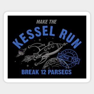 Kessel Run Vintage Sticker